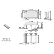 CSTCE_G,陶瓷晶振,村田陶瓷諧振器 CSTCE_G,陶瓷晶振,村田陶瓷諧振器